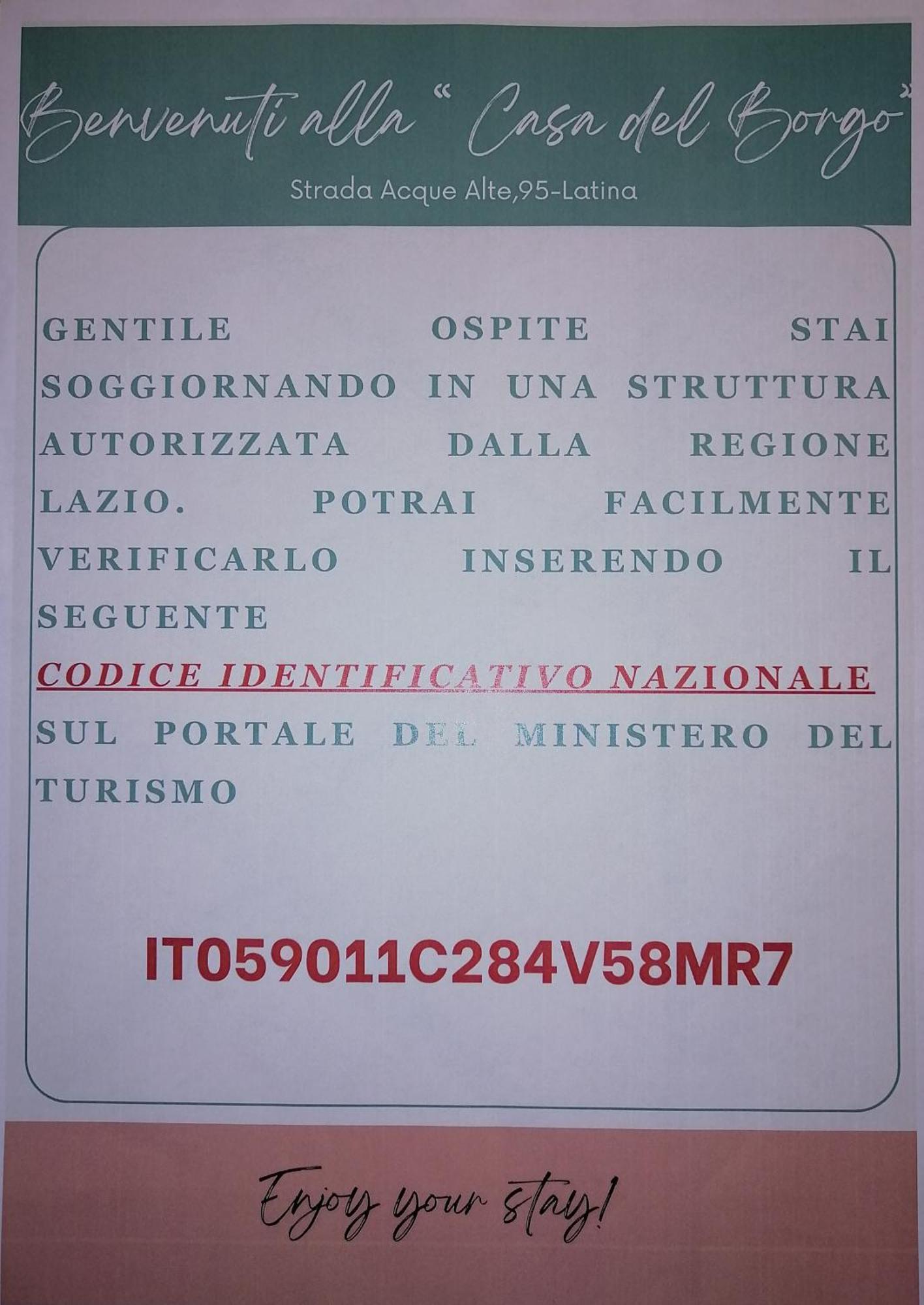 La Casa Del Borgo-Intero Appartamento Латина Экстерьер фото